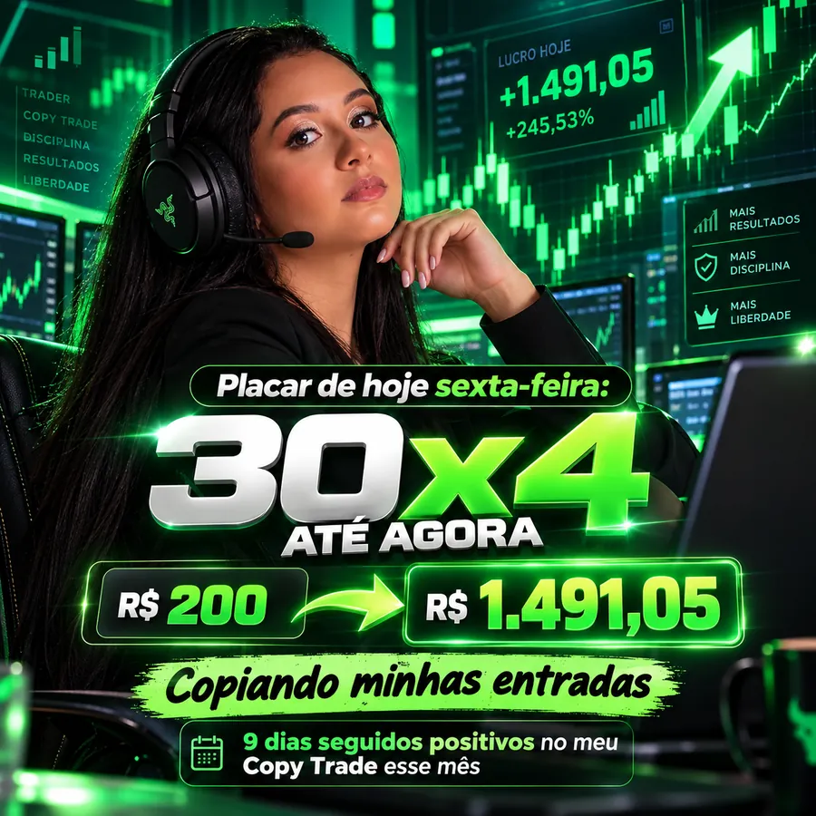Placar de sexta-feira: 30x4, R$ 200 para R$ 1.491,05